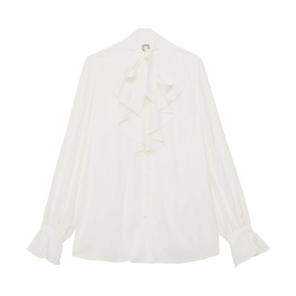 Ines De La Fressange Paris Clara witte shirt White Dames