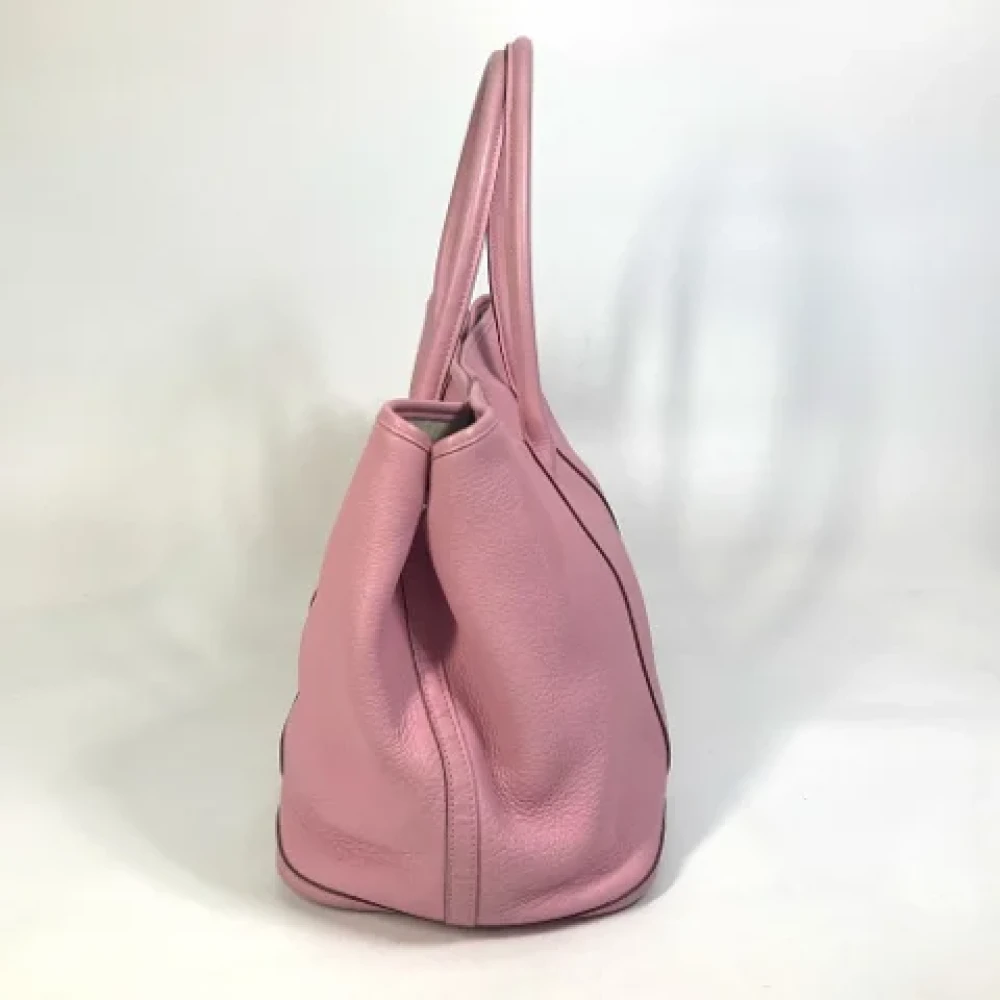 Hermès Vintage Pre-owned Leather totes Pink Dames