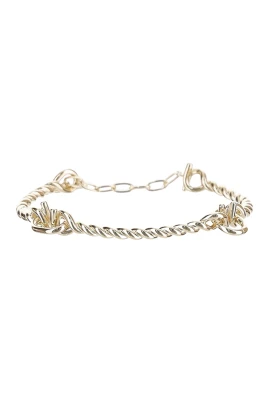Armband med mässingssnäcka