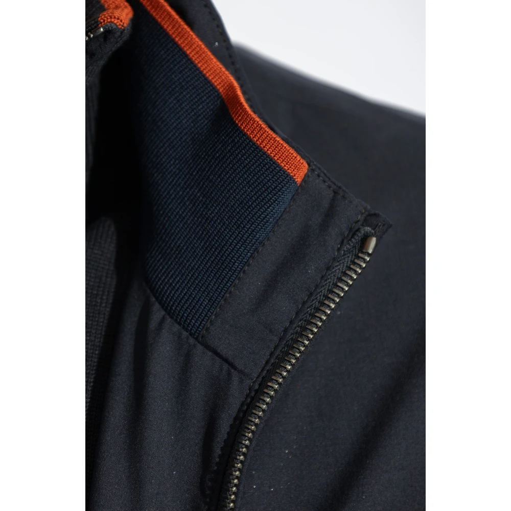 PAUL & SHARK Wollen jas Blue Heren