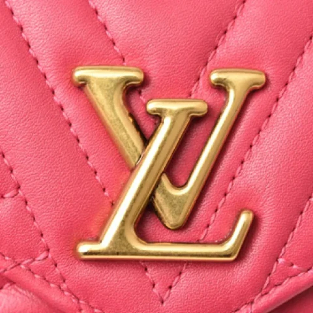 Louis Vuitton Vintage Pre-owned Leather wallets Pink Dames