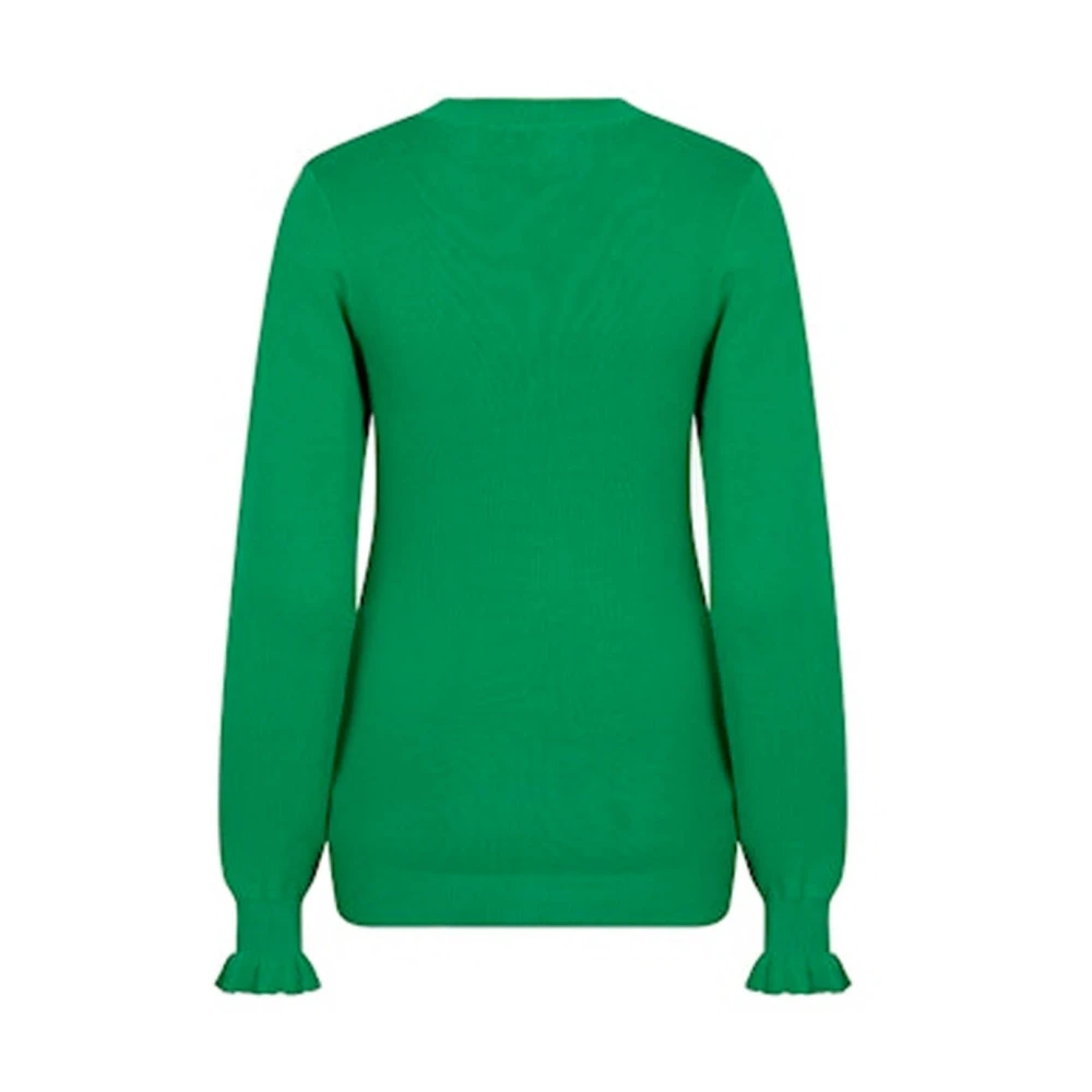 Lofty Manner Ilja Pullover Sweater Green Dames