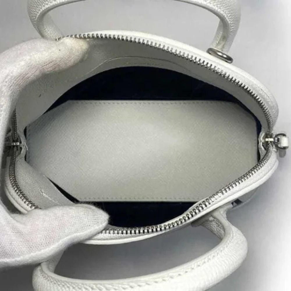 Balenciaga Vintage Pre-owned Leather handbags White Dames
