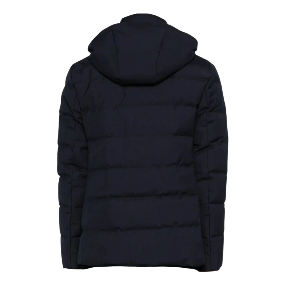 Fay Midnight Blue Puffer Jacket Blue Heren