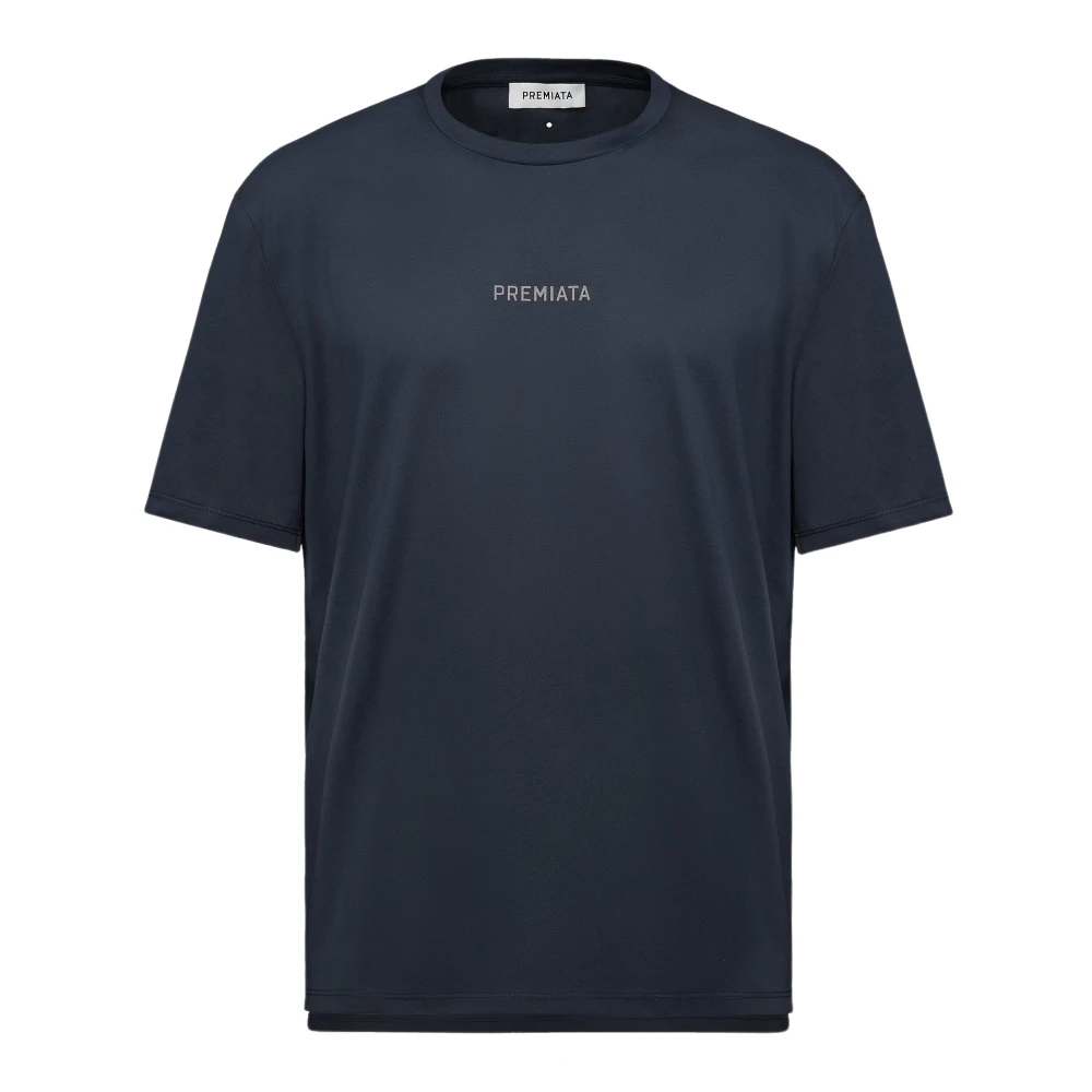 Premiata Blue T-Shirts, Male, L, Cotton T-Shirt