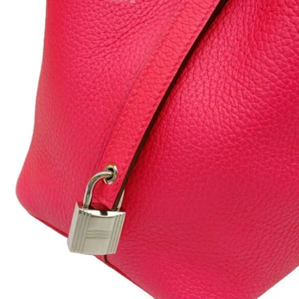 Hermès Vintage Pre-owned Fabric handbags Pink Dames
