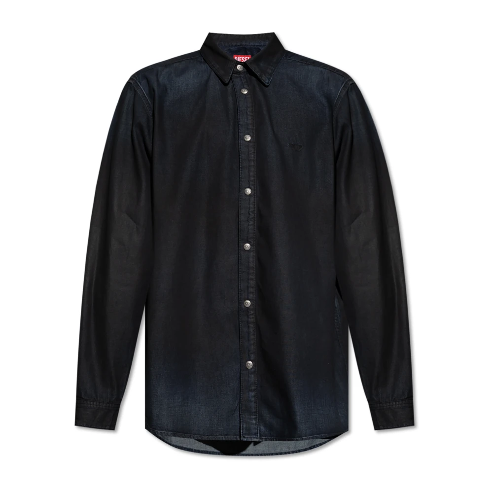 Diesel Homme Bleu Chemises, Taille: Xs Chemise En Denim D-Simply