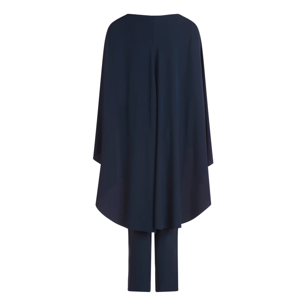 Vera Mont Gelaagde Jumpsuit Blue Dames