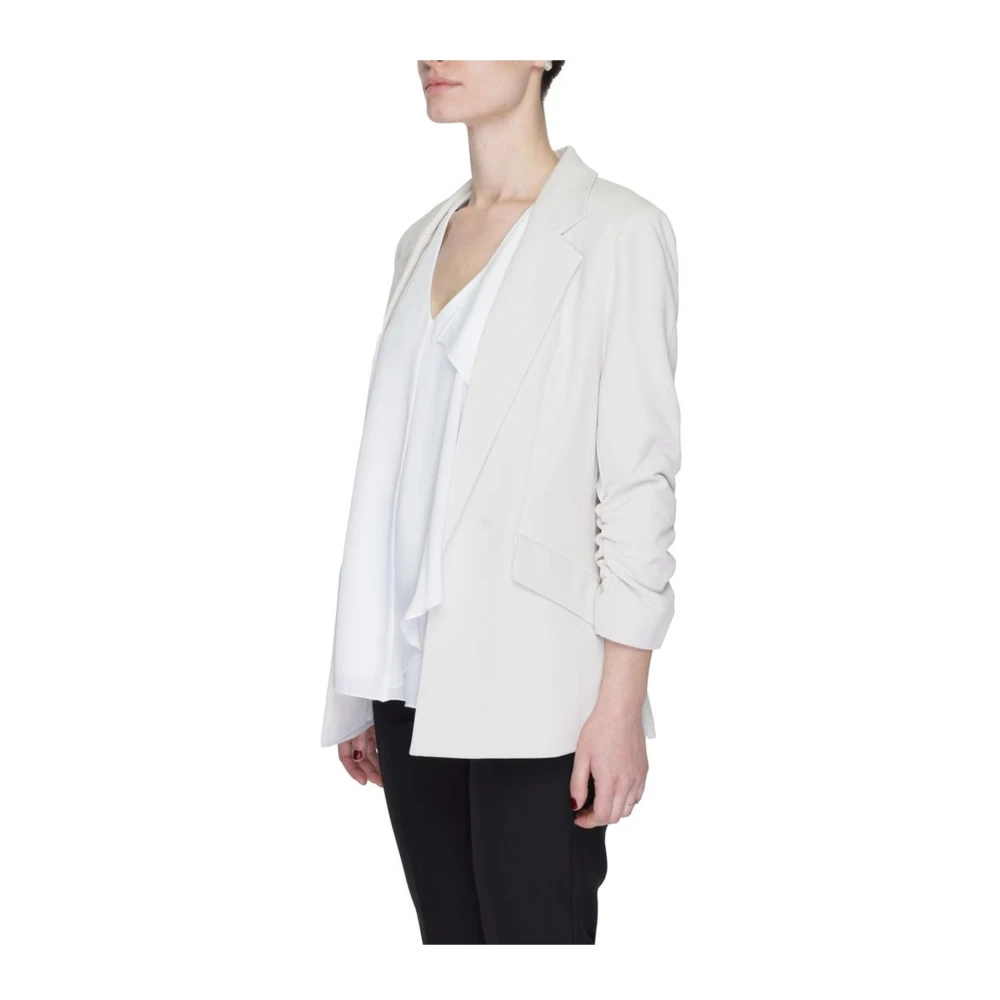 Only Beige Dames Blazer Lente Zomer Collectie Beige Dames
