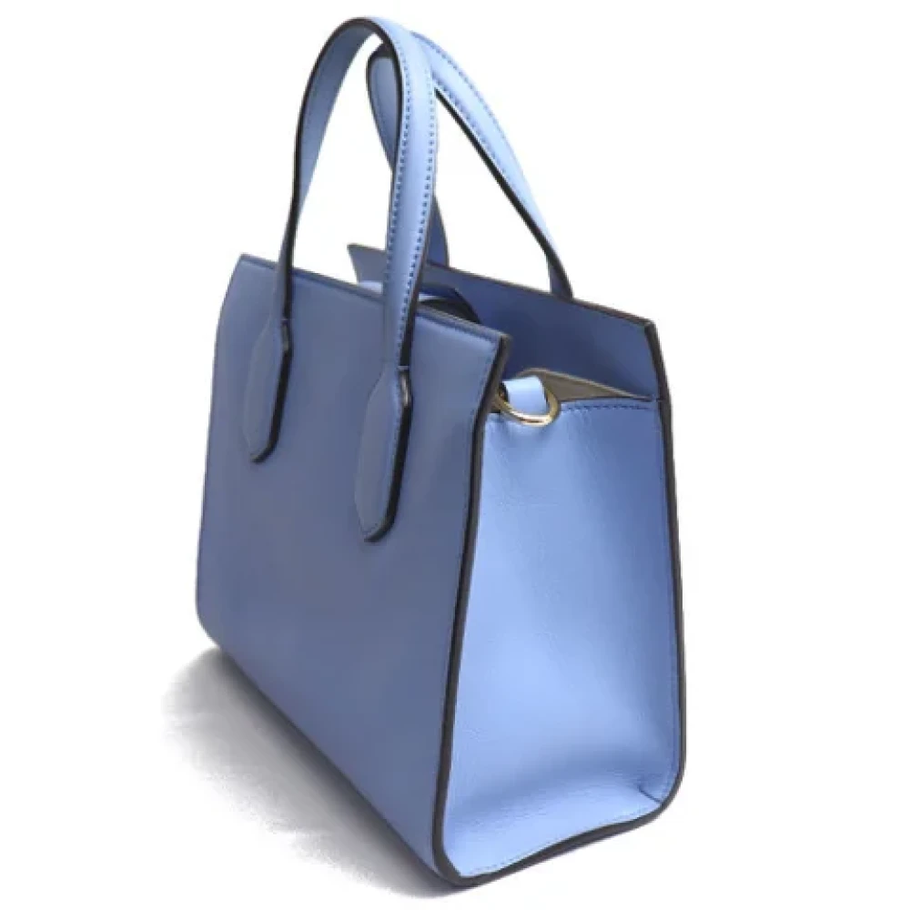 Gucci Vintage Pre-owned Fabric gucci-bags Blue Dames