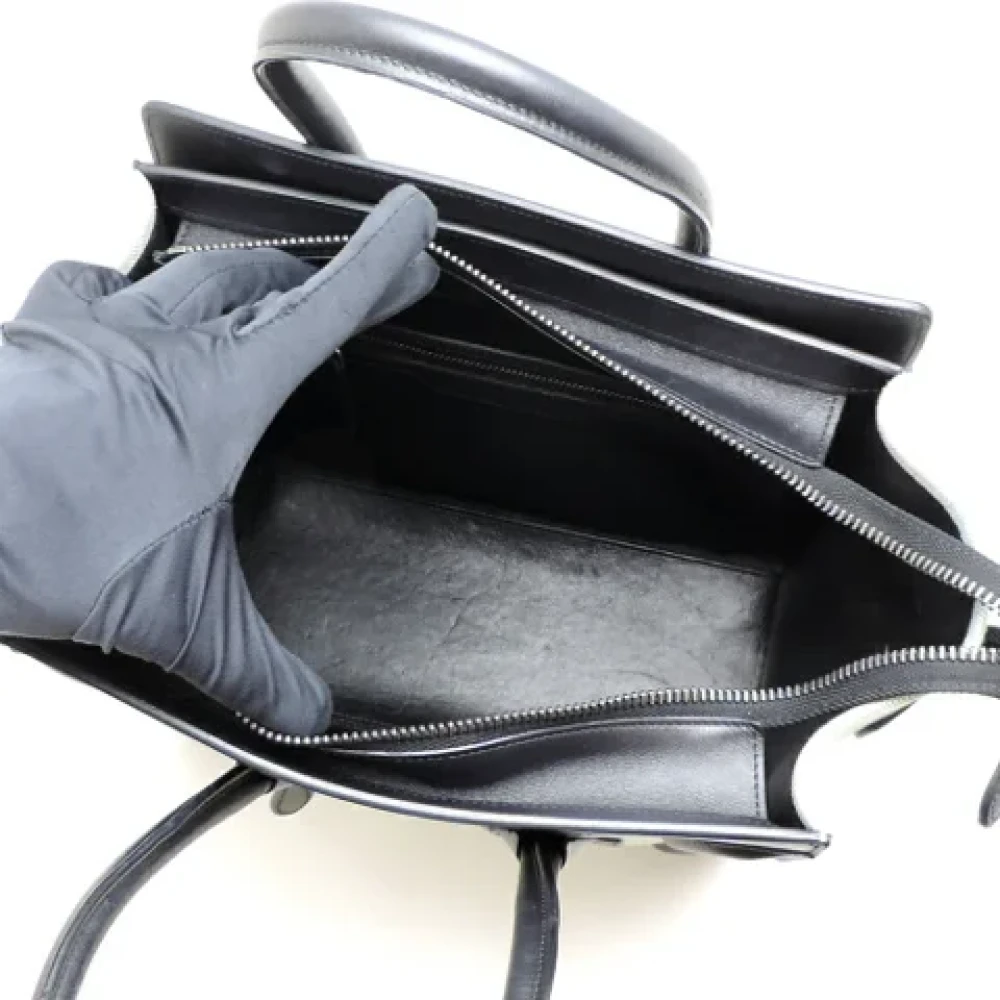 Celine Vintage Pre-owned Canvas celine-bags Black Dames