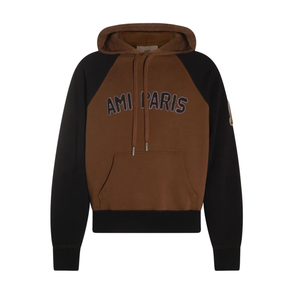 Ami Paris Brun A Tröjor För Män