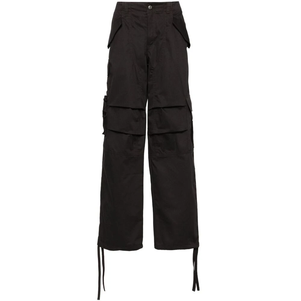 Rhude Cargo Broek met Zakken en Trekkoordzoom Black Heren