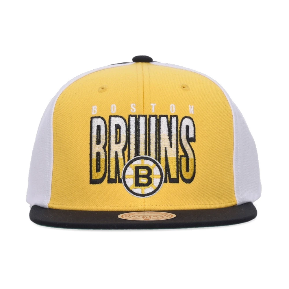 Mitchell & Ness Vintage NHL Billboard 2 Snapback Cap Yellow Heren
