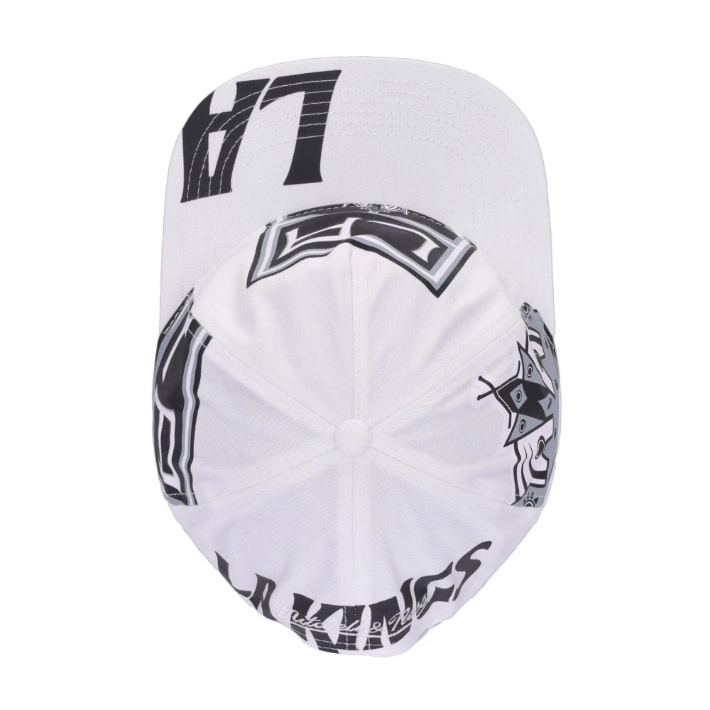 Mitchell & Ness Los Angeles Kings Platklep Pet White Heren
