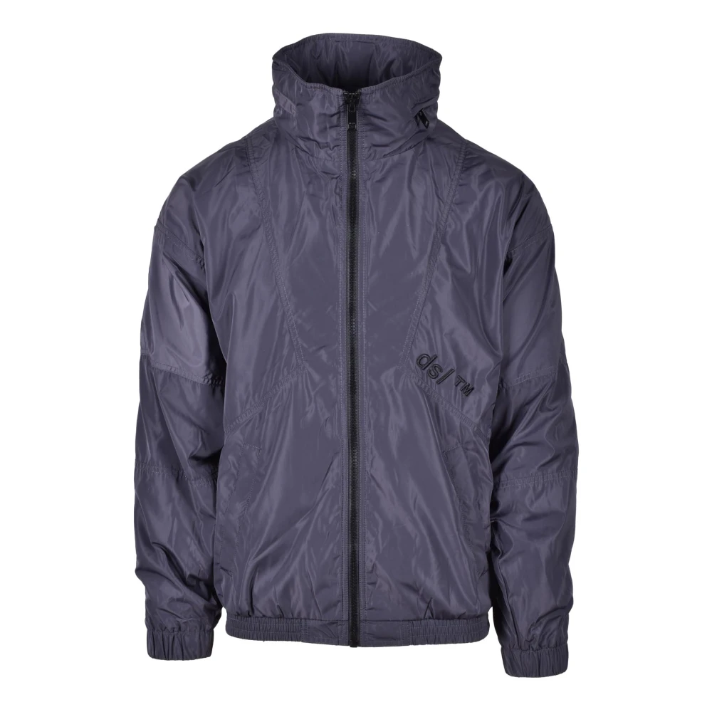 Diesel Lichtgewicht jas met mesh voering Gray Heren