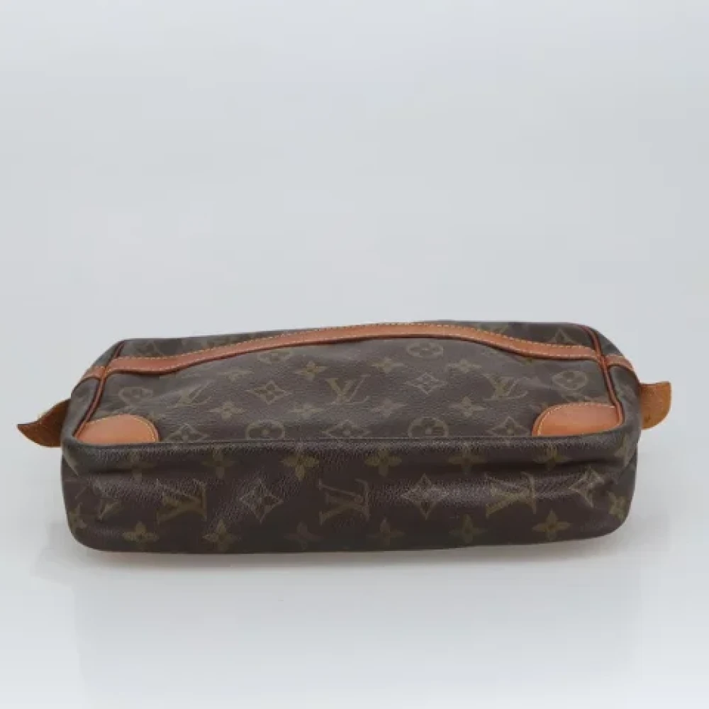 Louis Vuitton Vintage Pre-owned Canvas clutches Brown Dames