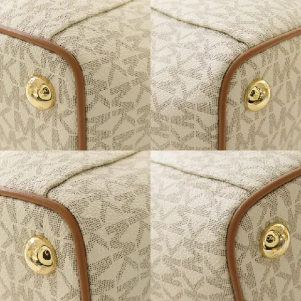 Michael Kors Pre-owned Plastic shoulder-bags White Dames