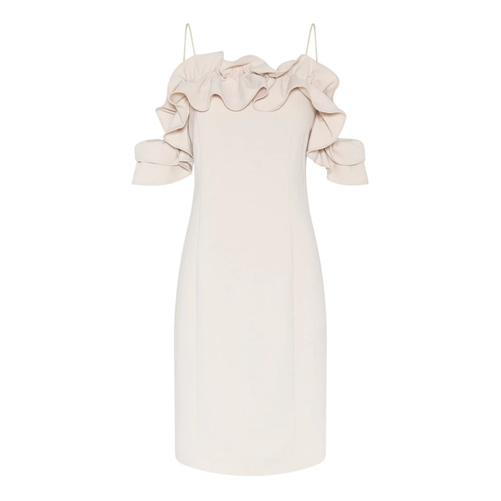 Bruuns Bazaar Women's Beige Socrateabbmartha Dress - Party Dresses - M - Dresses