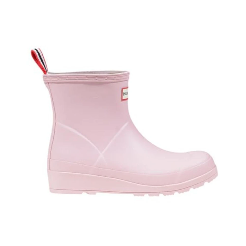 Hunter Polyester Boot Dam Höst/Vinter Kollektion Pink, Dam