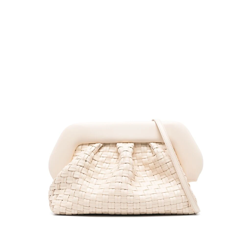 Themoirè Women's Beige Eco-Friendly Shoulder Bag