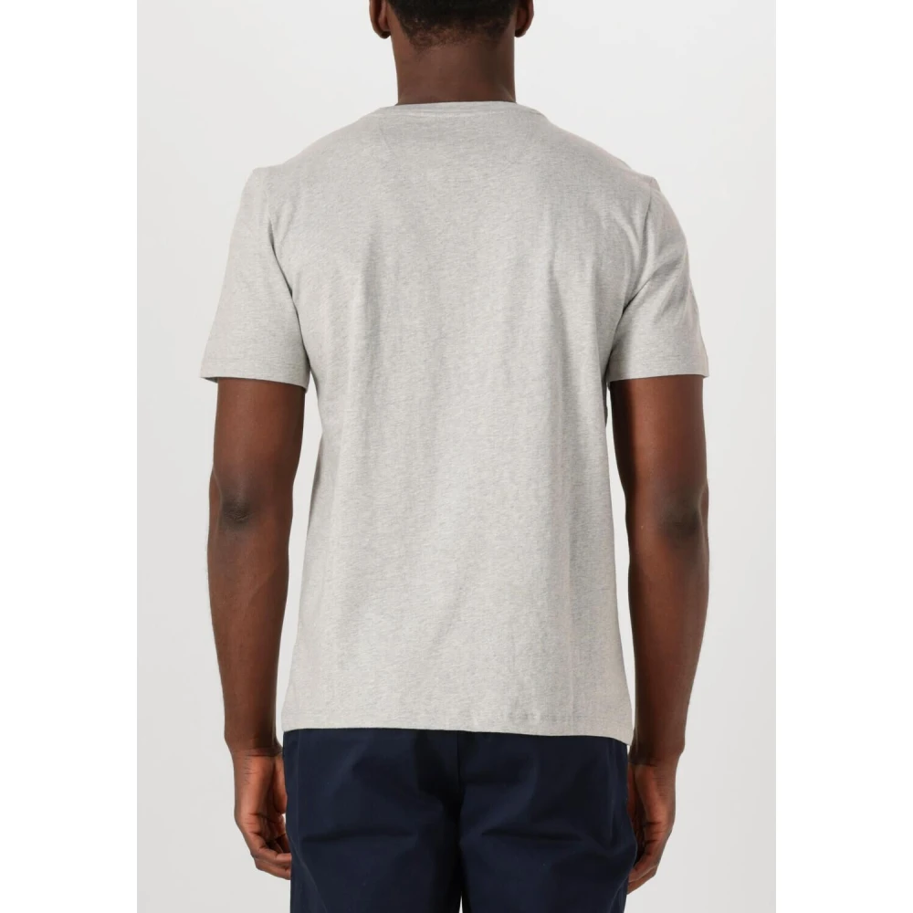 Scotch & Soda Grijze Logo T-shirt voor heren Gray Heren