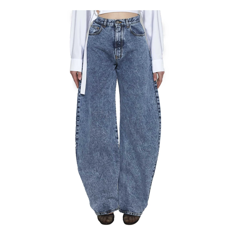 Alaïa Stijlvolle Jeans voor Vrouwen Blue Dames
