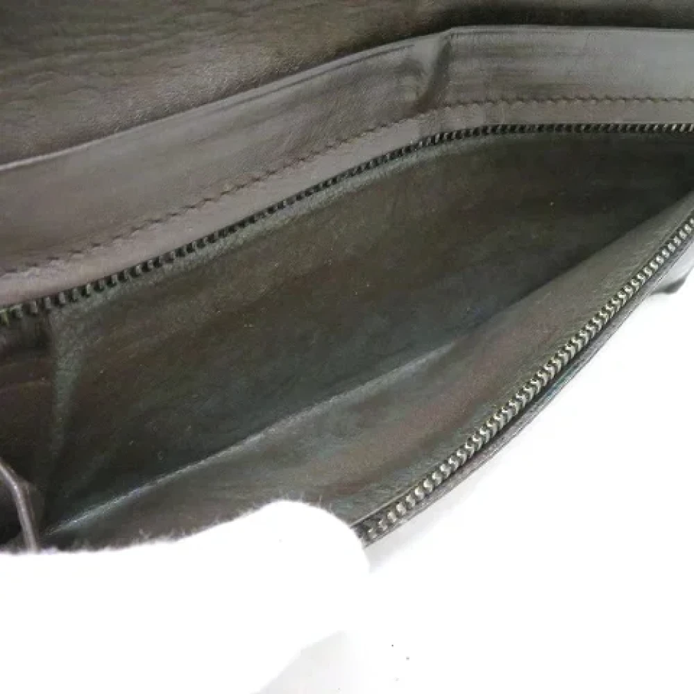 Bottega Veneta Vintage Pre-owned Leather wallets Brown Dames