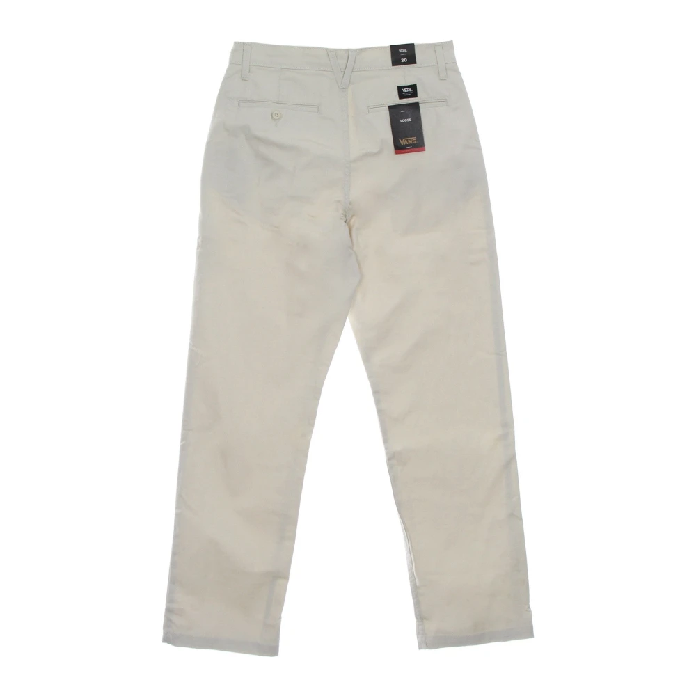 Vans Chino Losse Pant Oatmeal Broek Gray Heren