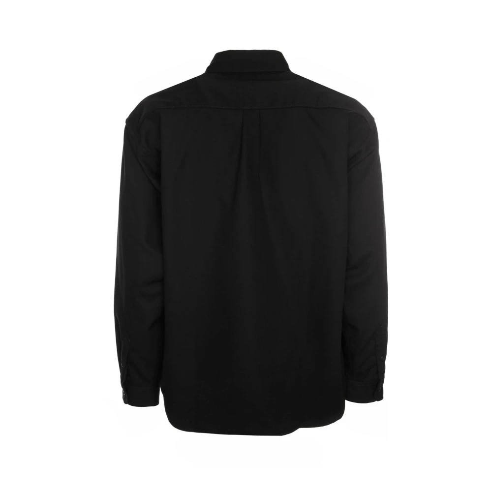 Carhartt WIP Script Logo Overshirt Black Heren