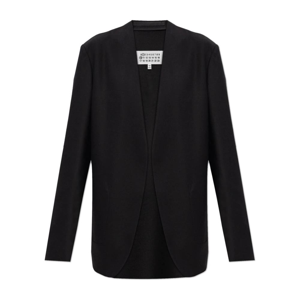 Maison Margiela Women's Black Wool Blazer