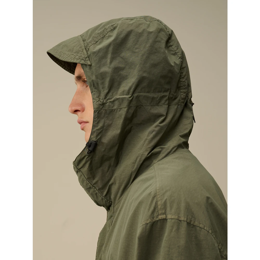 C.P. Company Overshirt Jas voor Mannen Green Heren