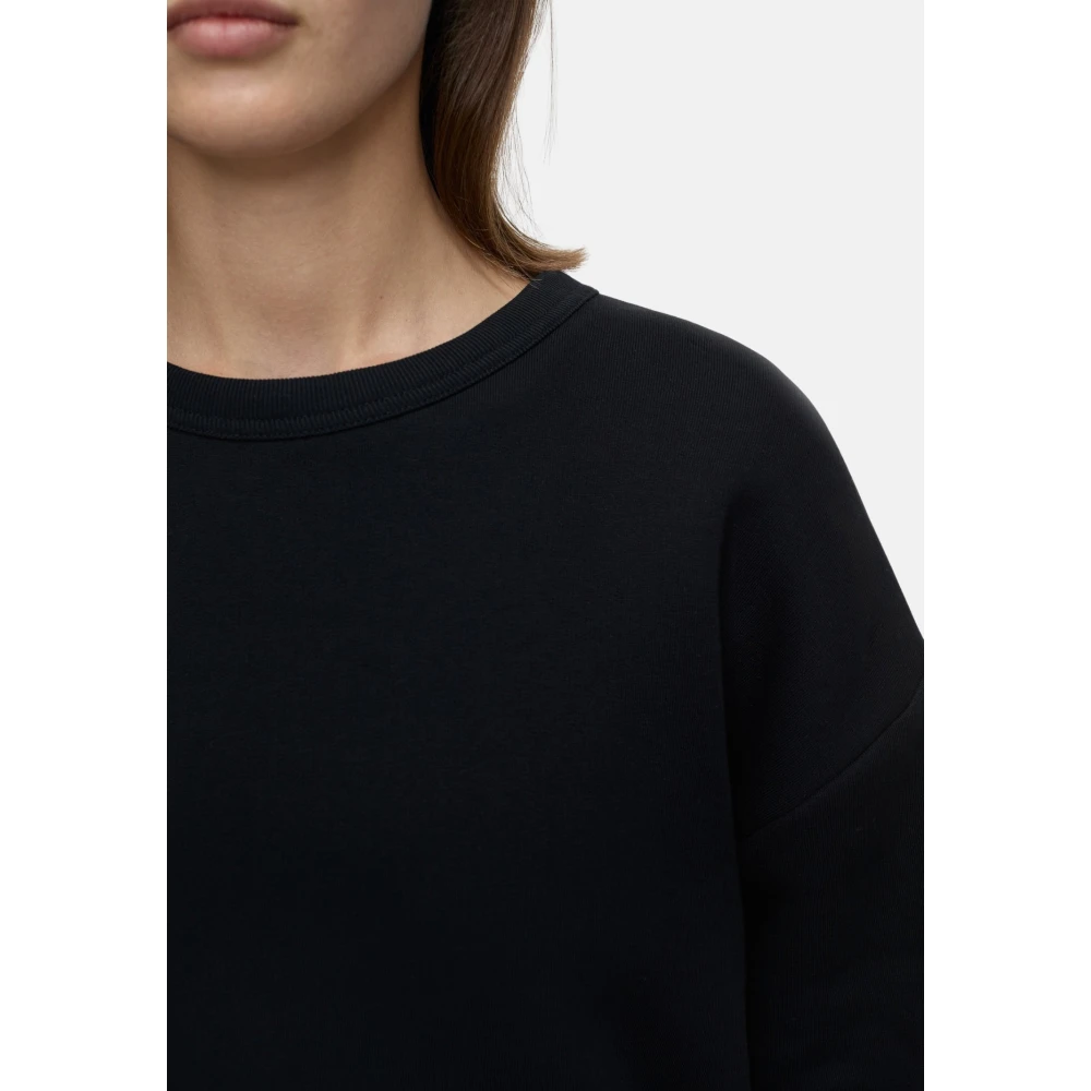 closed Gedrukte Crewneck Sweatshirt Black Dames