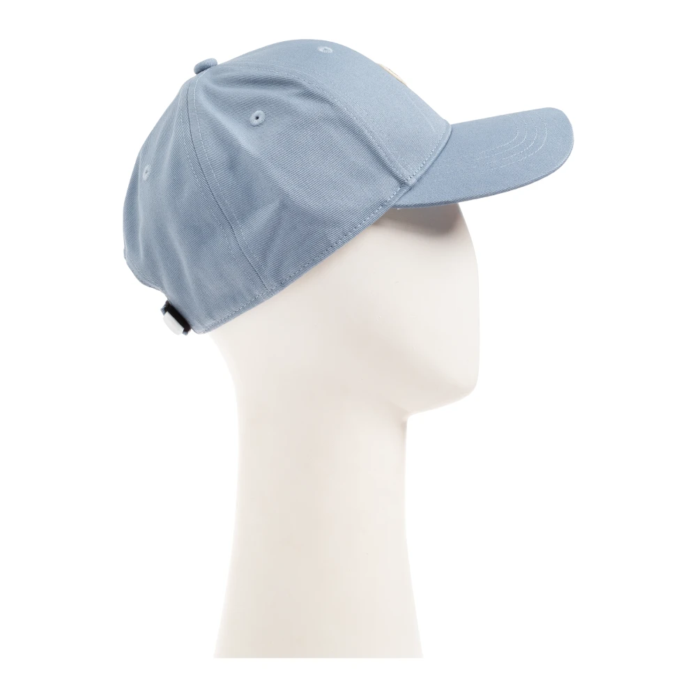 Moncler Baseball cap with logo Blue Heren