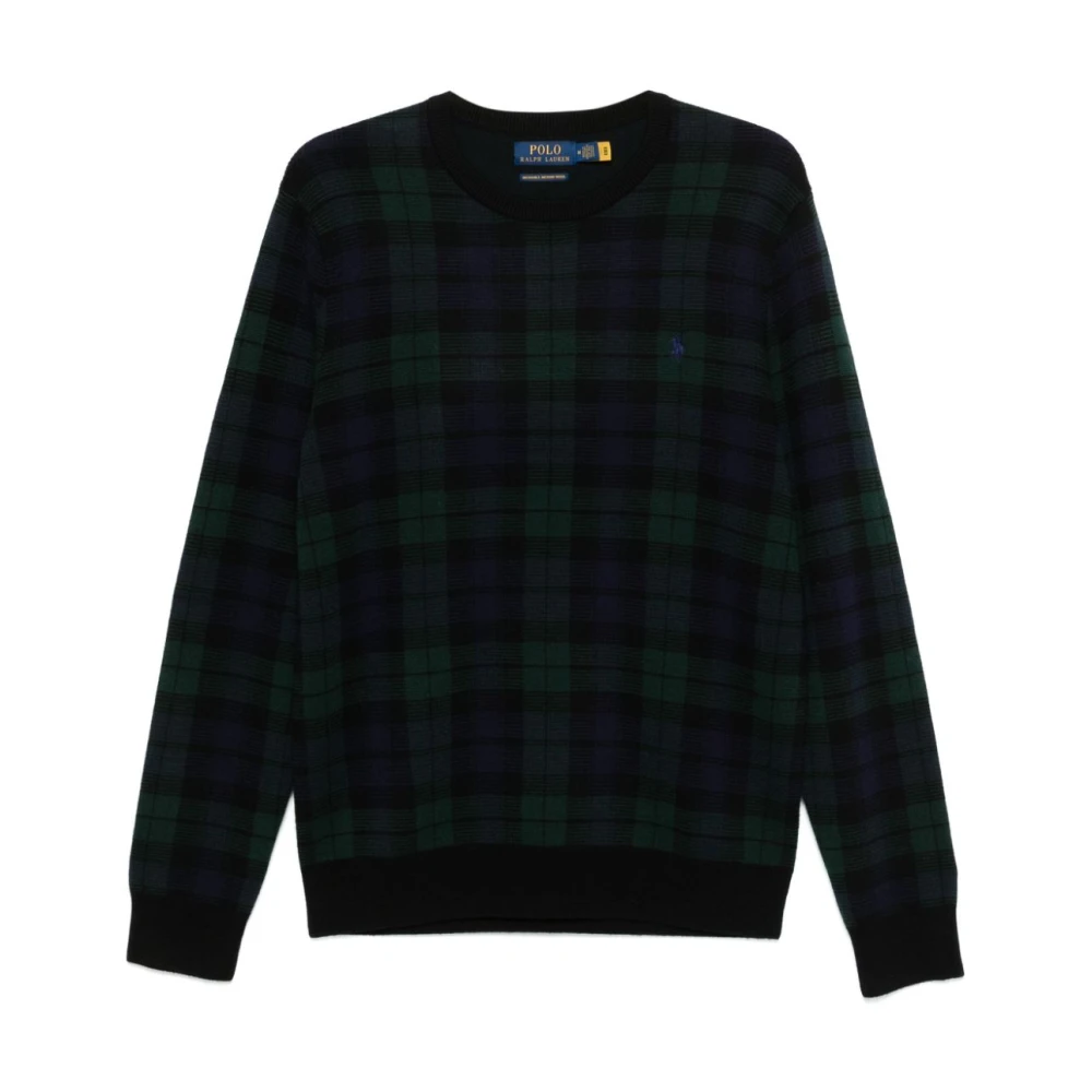 Ralph Lauren Trui met ronde hals Black Heren