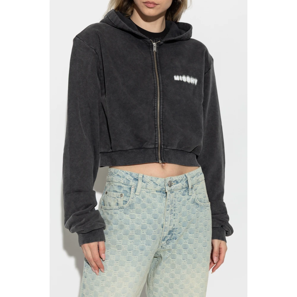Misbhv Sweatshirt met logo Gray Dames