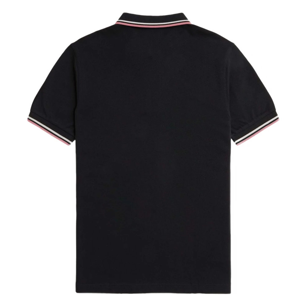 Fred Perry Polo met korte mouwen Black Heren