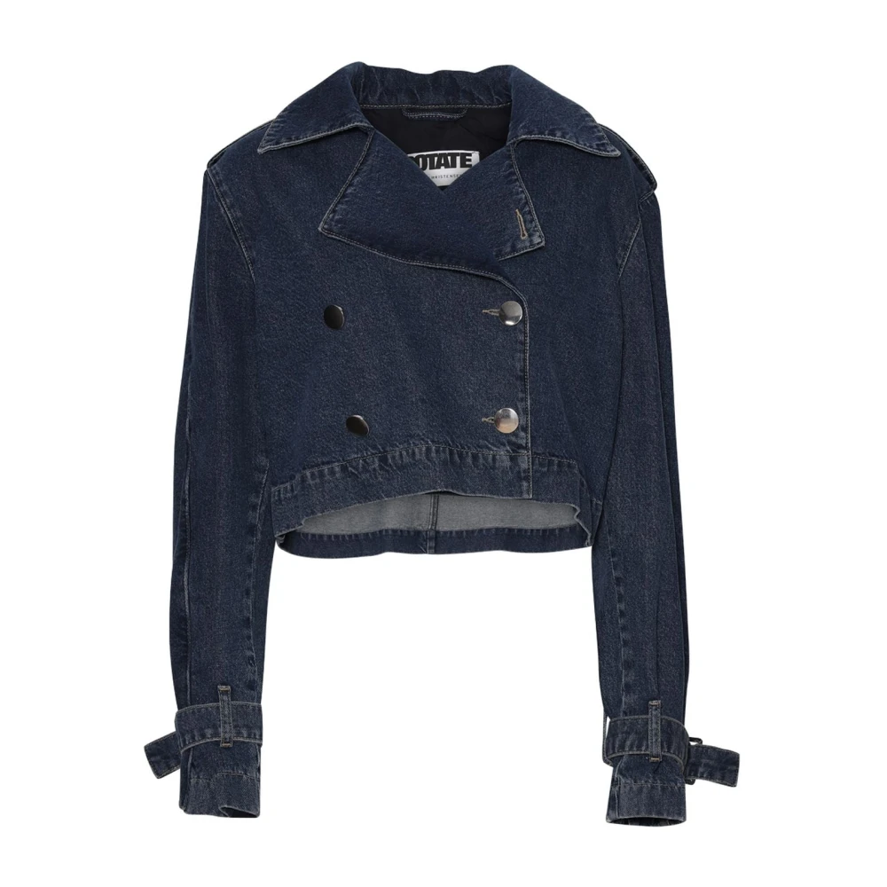 Rotate Birger Christensen Loretta Denim Jas Blue Dames