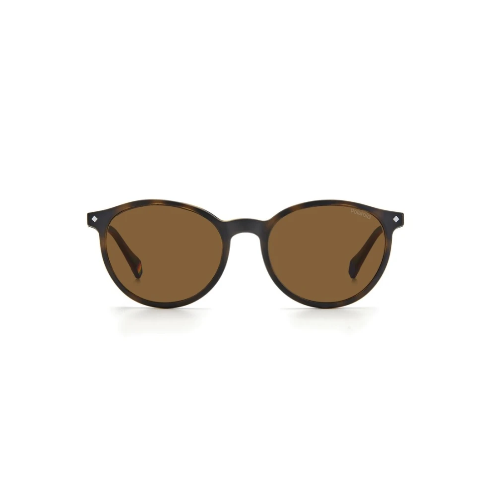 Polaroid Unisex Brown Sunglasses, 52 Mm, Opt + Clip-On Optical Frame