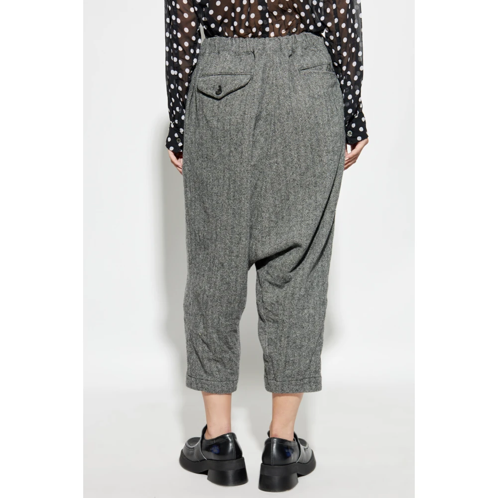 Comme des Garçons Wollen Broek Gray Unisex