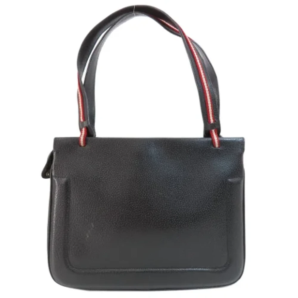 Bally Pre-owned Leather handbags Black Dames