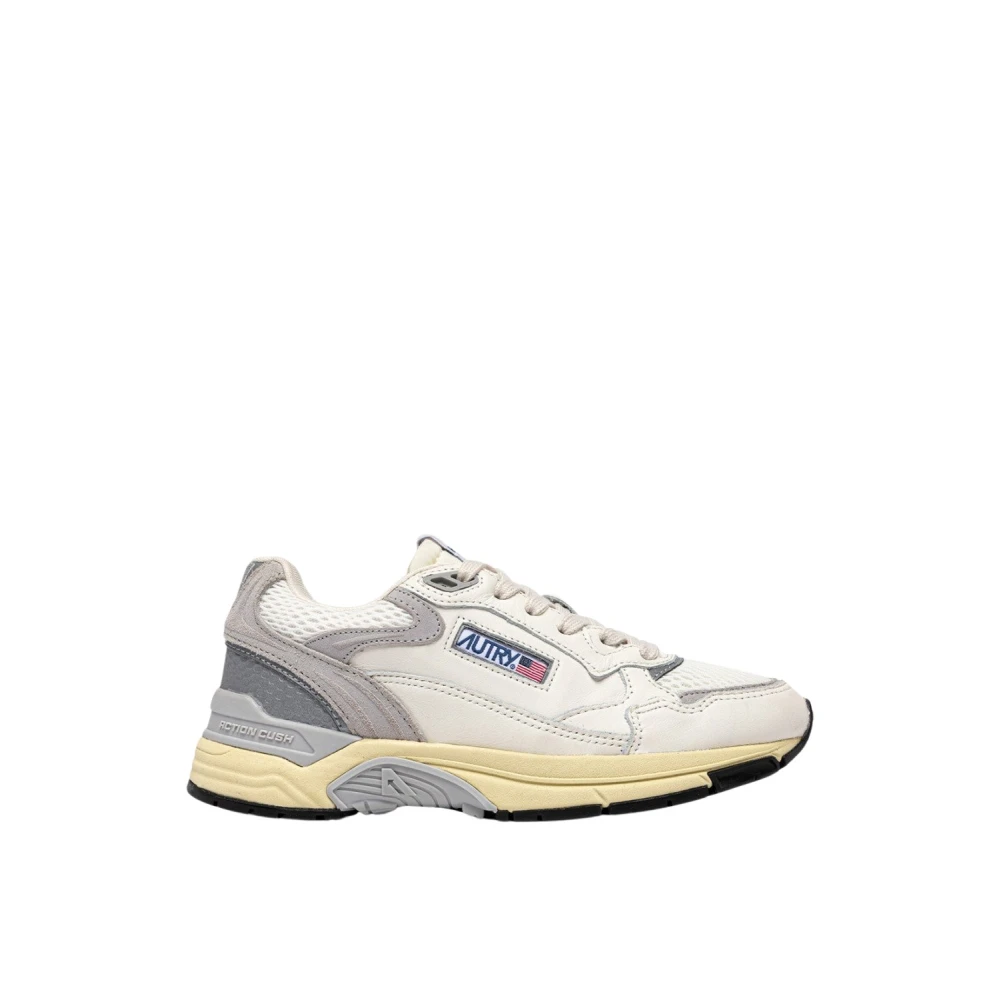 Autry White Sneakers, Male, 11 Uk, Hyperway Trainers
