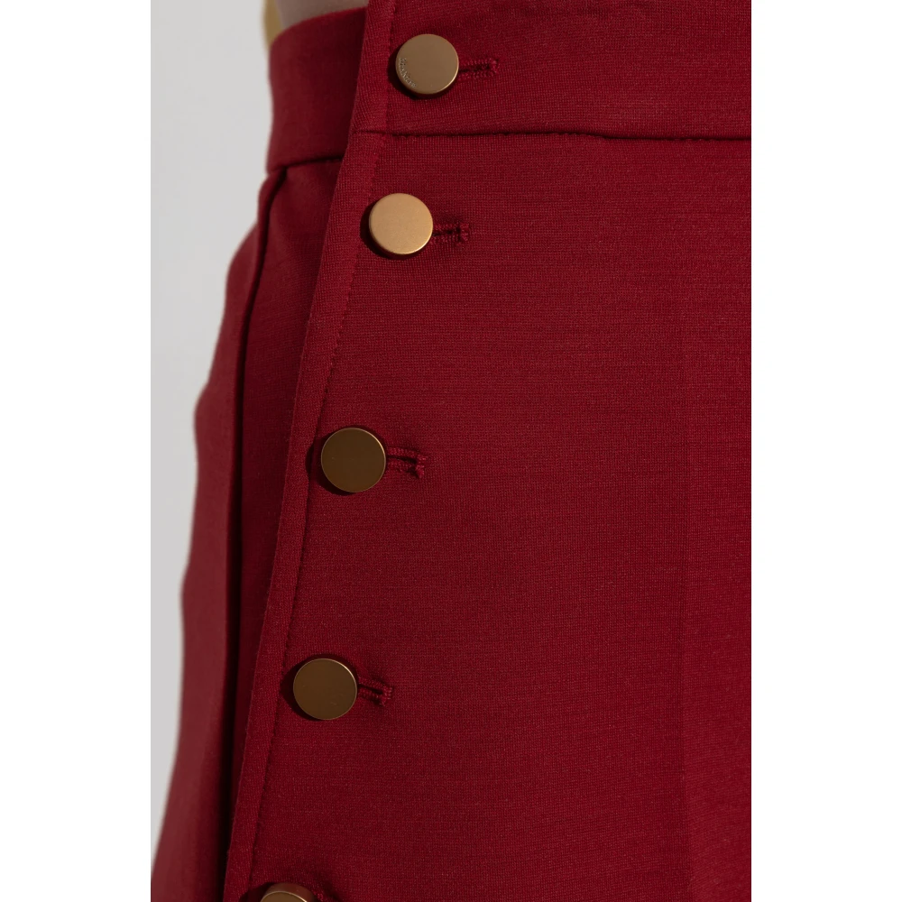 Max Mara Bermuda 'Valdez' Red Dames