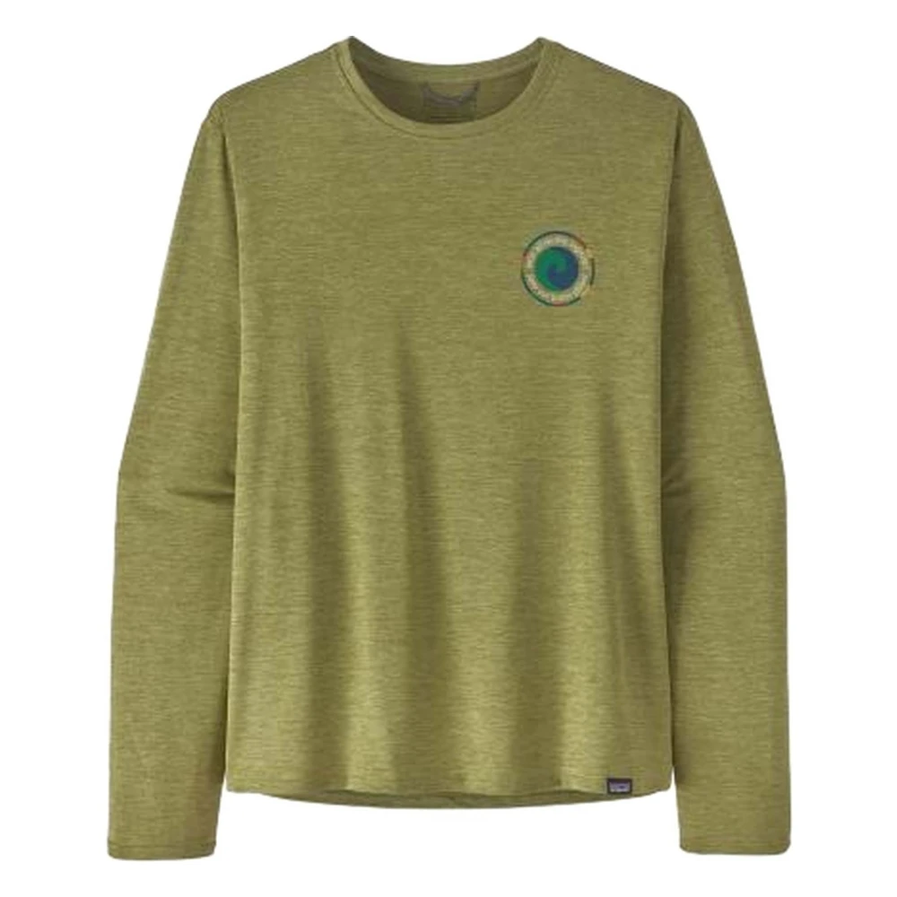 Patagonia Cool Daily Graphic Long-sleeve T-shirt Green, Herr