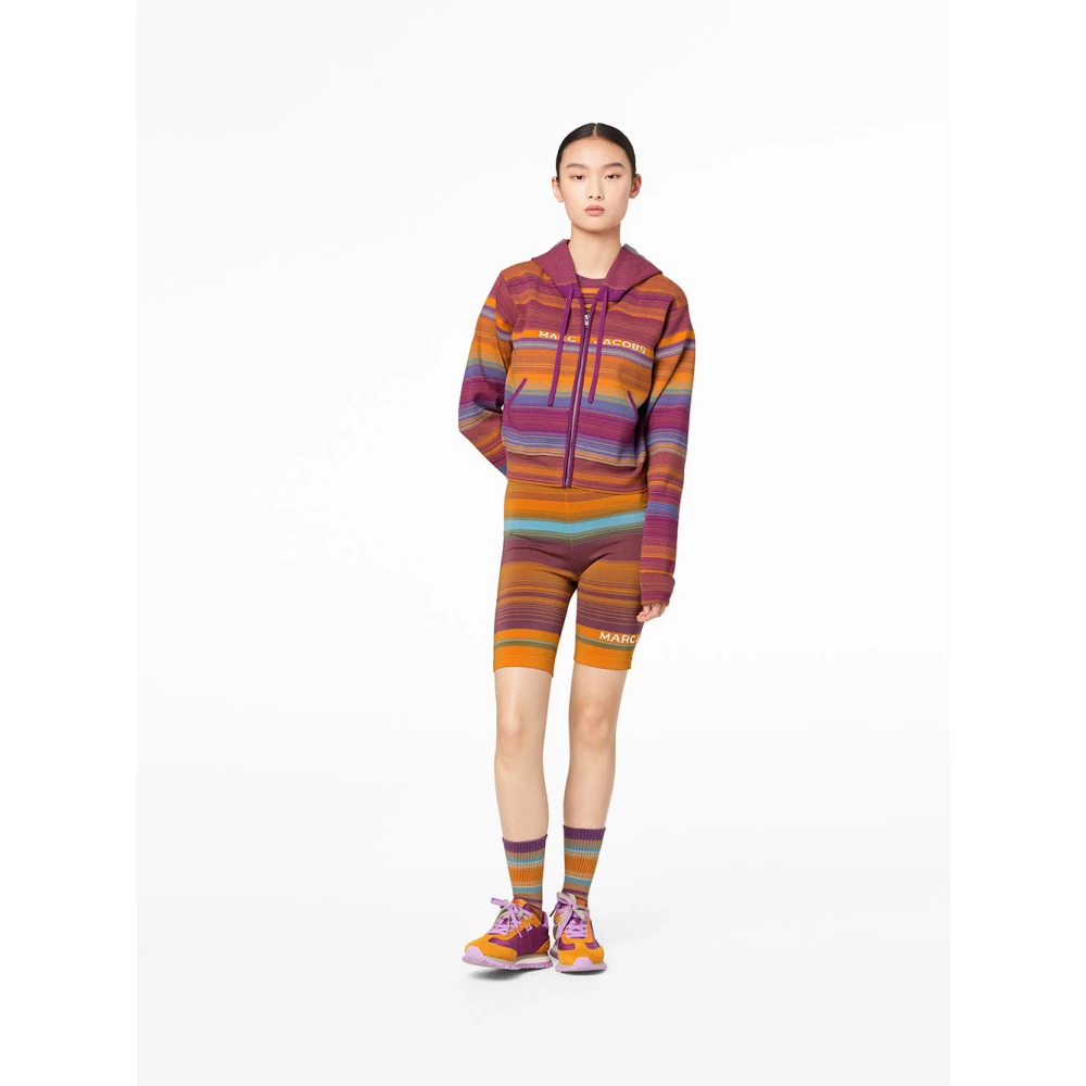 Marc Jacobs Multicolor Zip Hoodie Sweater Multicolor Dames