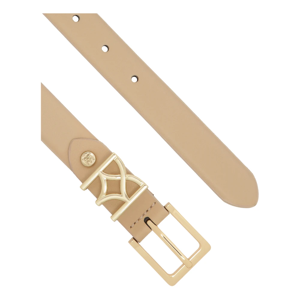 Kazar Beige riem met monogram riemlus Beige Dames