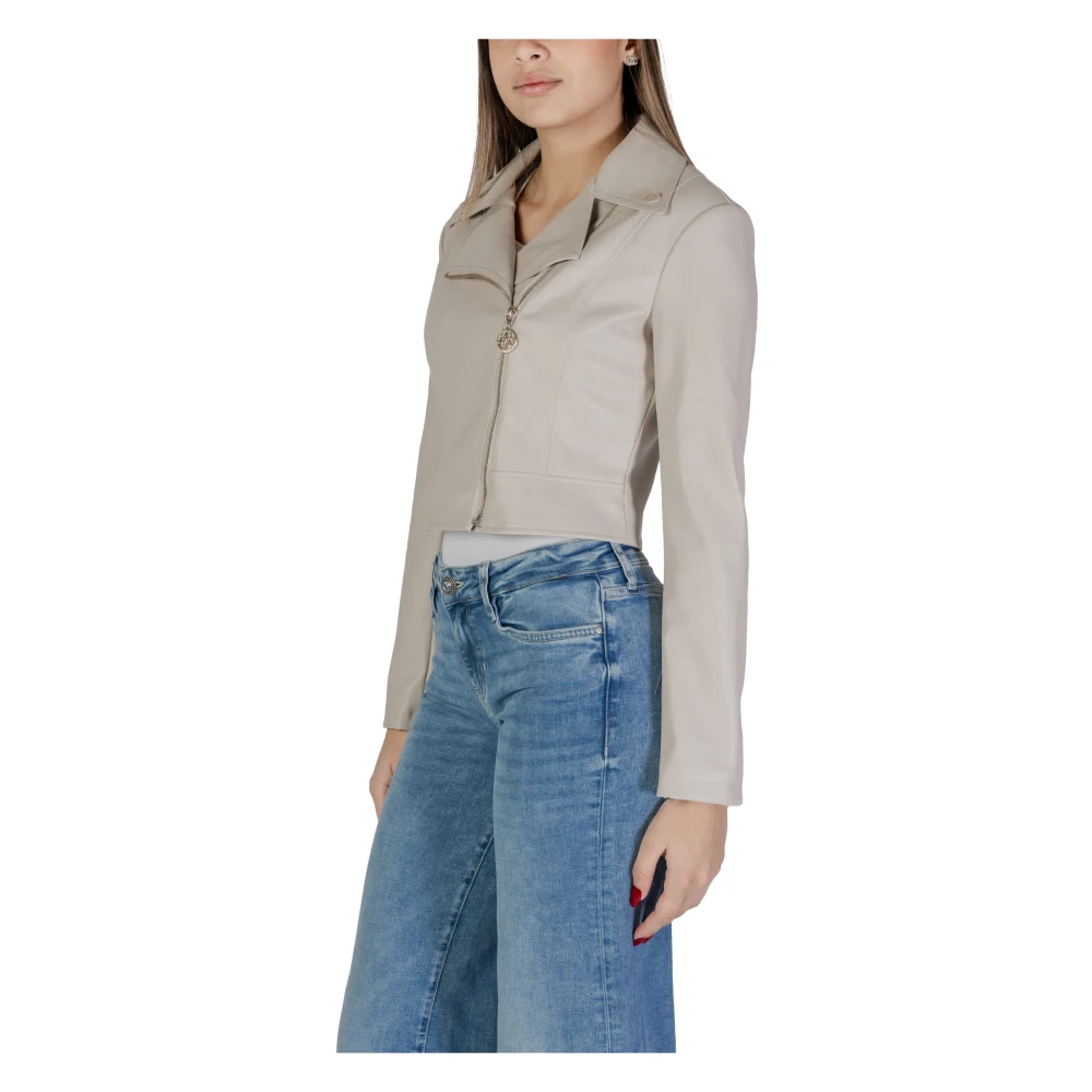 Guess Lente Zomer Dames Jassen Collectie Beige Dames