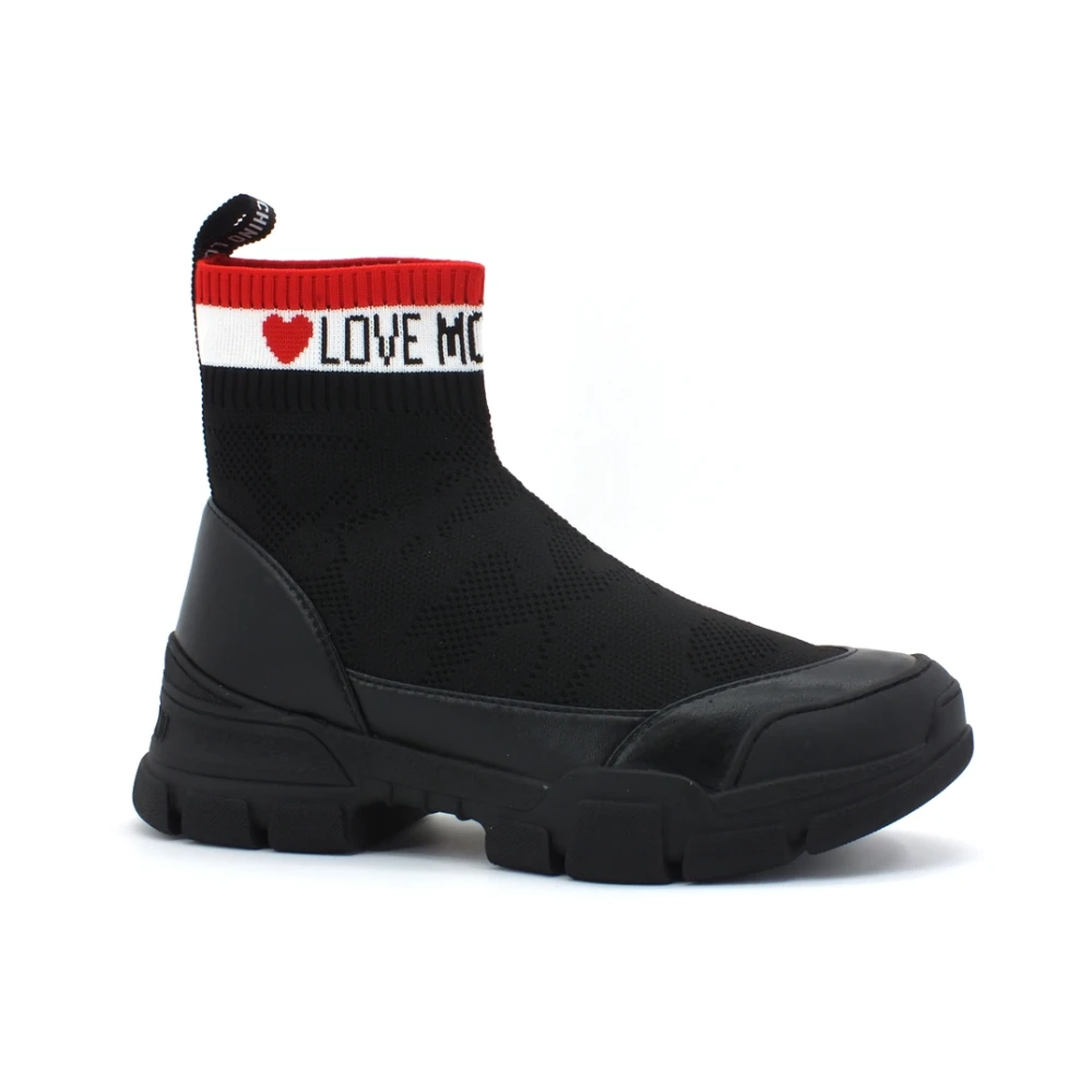 Love Moschino Enkellaarsjes Dames Schoenen Zwart