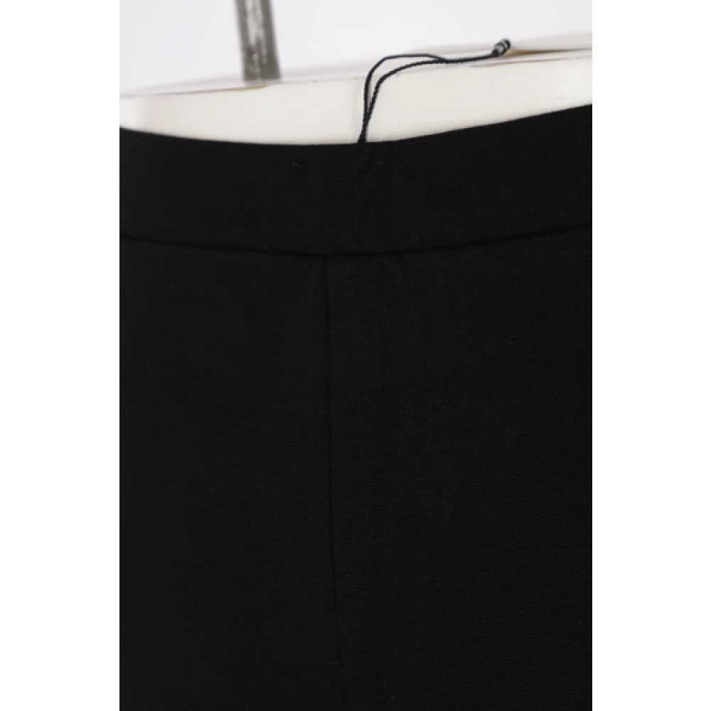 TotêMe Zwarte Legging met Elastische Tailleband en Rits Black Dames