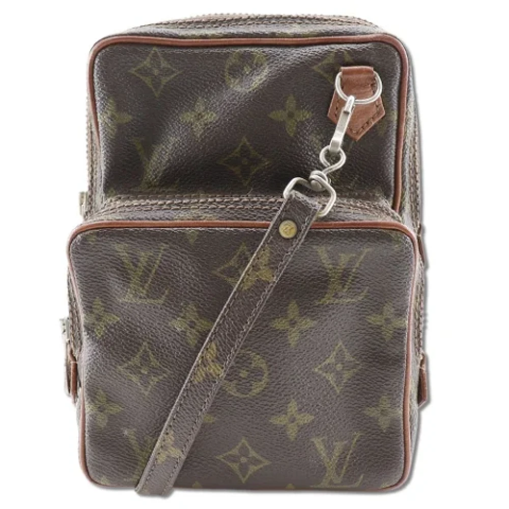 Louis Vuitton Vintage Pre-owned Canvas crossbody-bags Brown Dames